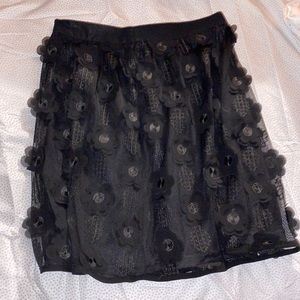 floral skirt